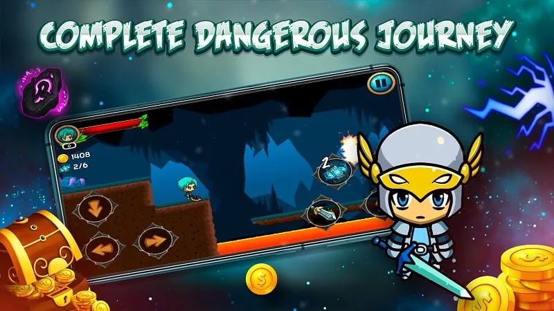 In-game settings menu in Knight Legends with highlighted graphics options for performance optimization.