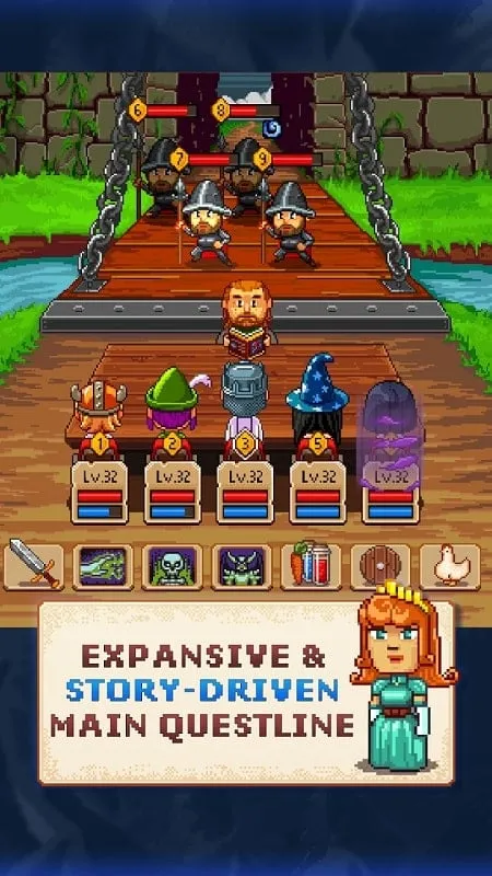 Tải Knights of Pen Paper 2 RPG mod miễn phí