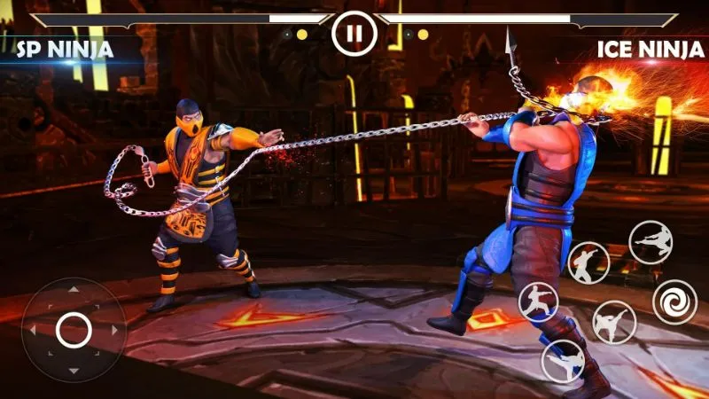 Game đối kháng Kung Fu Street Fighting Games mod apk