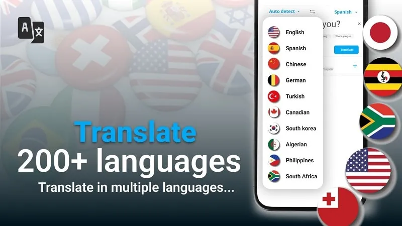 Using the image translation feature in Language Translator MOD