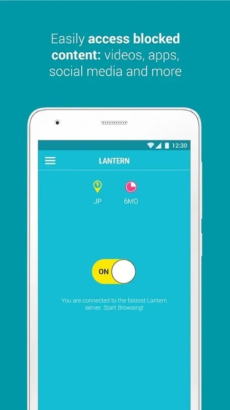 Cài đặt Lantern MOD APK trên điện thoại