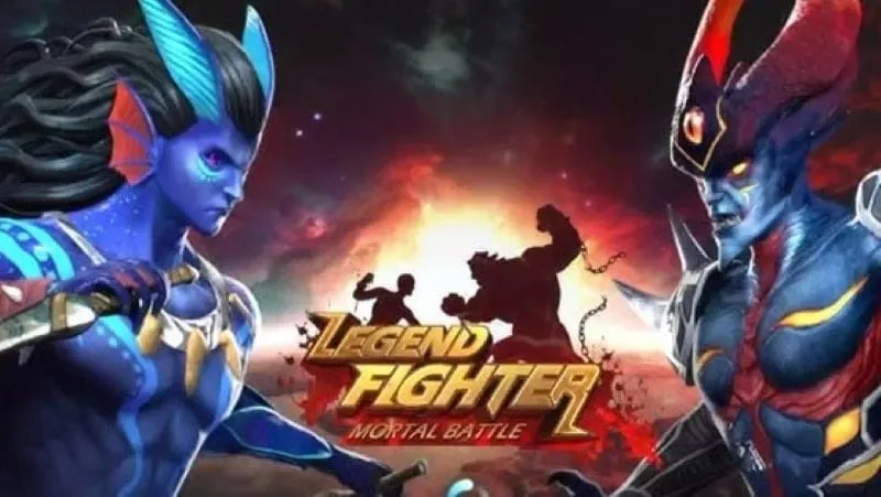 Tela de carregamento do jogo Legend Fighter.