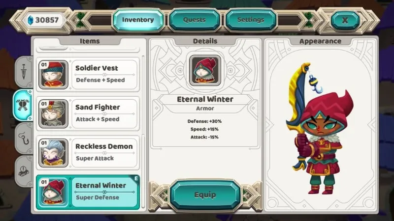 Diverse enemies encountered in Legend of the Skyfish 2 gameplay.