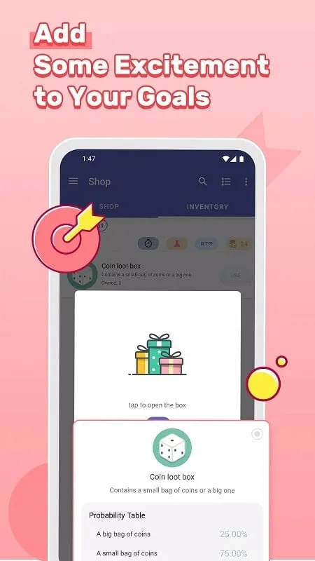 LifeUp mod interface showing premium features