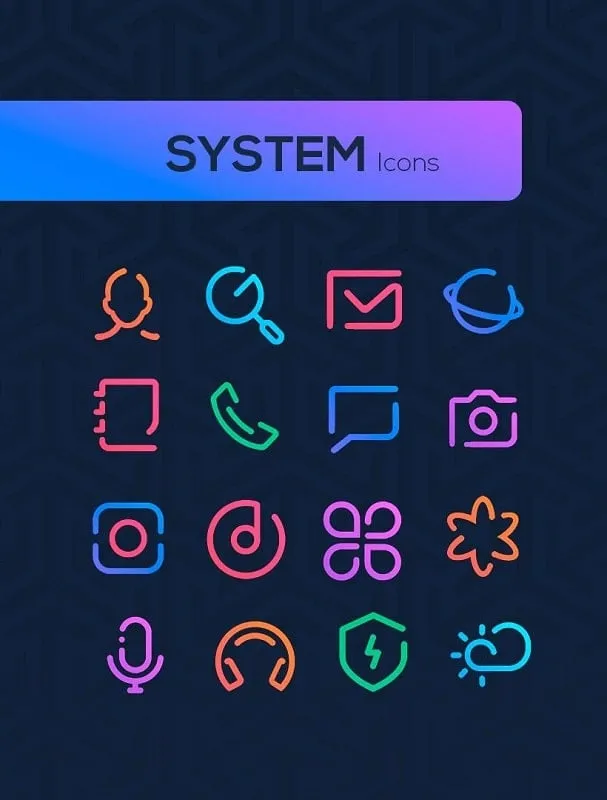 Guía de solución de problemas de Linebit Icon Pack