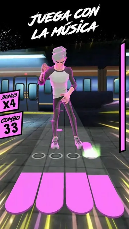 Gameplay screenshot showcasing unlocked levels and characters.