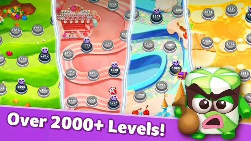 Download Lollipop Marshmallow Match3 Mod Apk Gratis