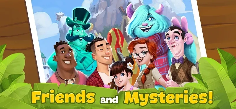 Lost Island Gameplay on a mobile device.