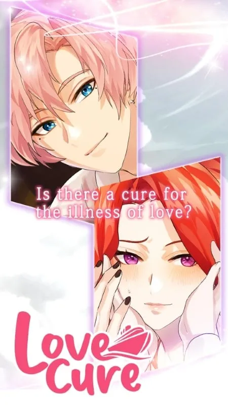 Lựa chọn tính năng Premium miễn phí trong Love Cure MOD APK.