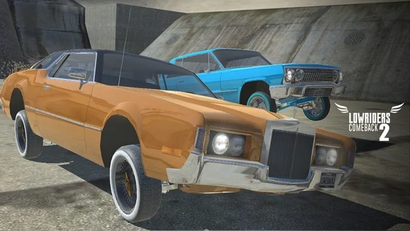 Customizing a lowrider with various paint jobs and accessories.