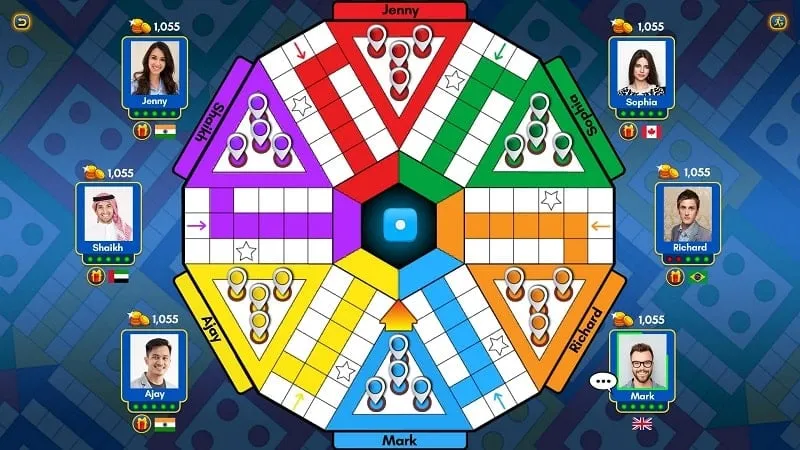 Ludo King in-game achievement display.