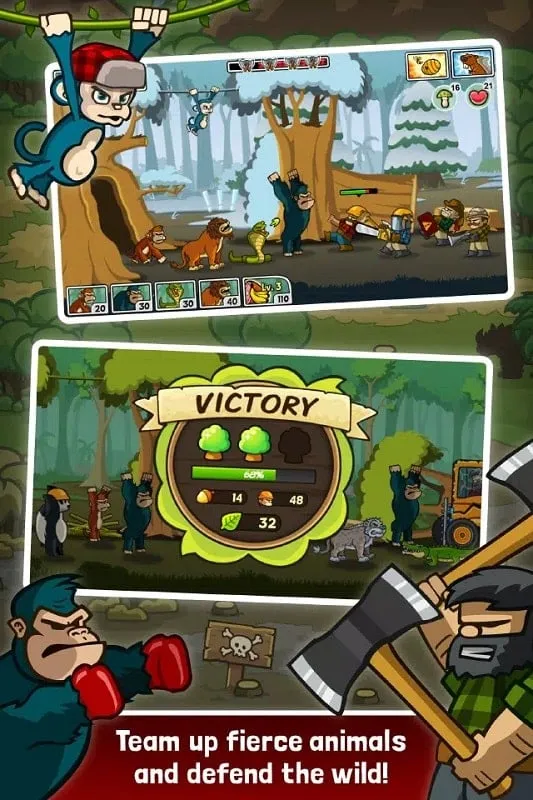 Lumberwhack Defend the Wild mod