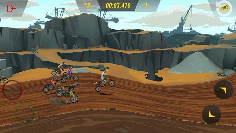 Personalizando tu moto en Mad Skills Motocross 3.