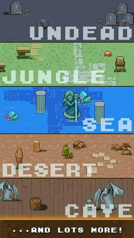 Un dispositivo Android que muestra la pantalla de información de la aplicación para Magic Pixel Survival, con opciones para borrar caché y datos resaltadas.