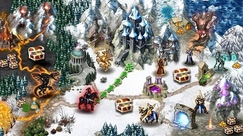 Cài đặt Magic War Legends MOD APK trên điện thoại Android.