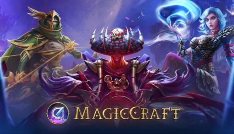 Gameplay MagicCraft dengan kecepatan ditingkatkan