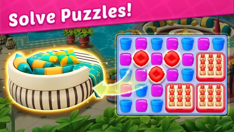 Unlock new areas and design possibilities in Makeover Master Home Design mod apk.