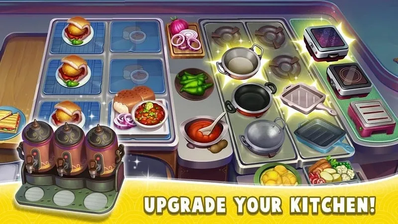 Decorating the food truck in Masala Madness.