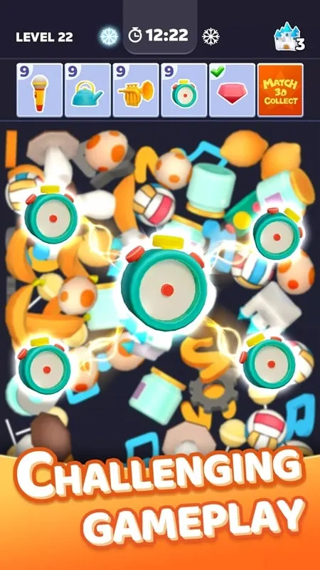 Troubleshooting common issues in Match 3D Collect MOD APK.
