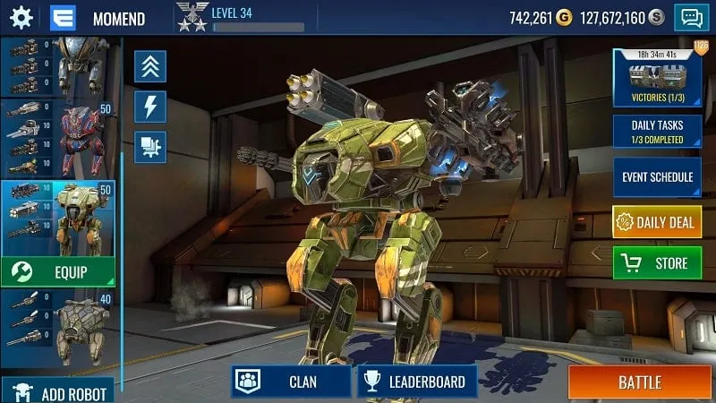 MOD de Mech Wars para descargar