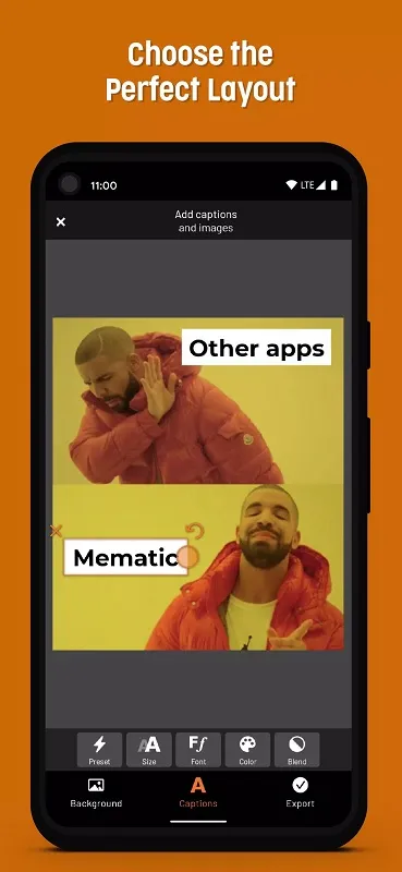 Mematic mod interface showing premium features