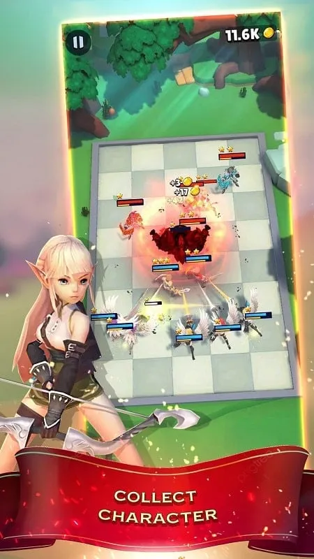 Different character classes available in Merge Master Immortal Heroes, highlighting the variety of units players can utilize.