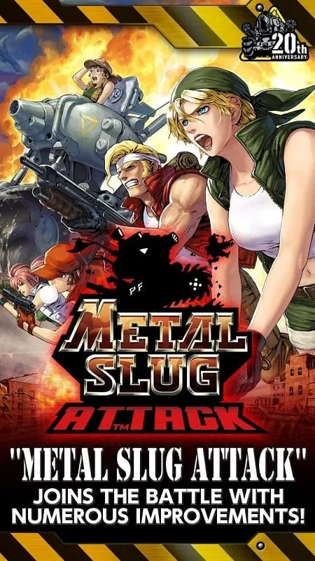 Gameplay METAL SLUG ATTACK dengan AP dan skill tak terbatas