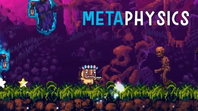 Metaphysics gameplay on an Android device.