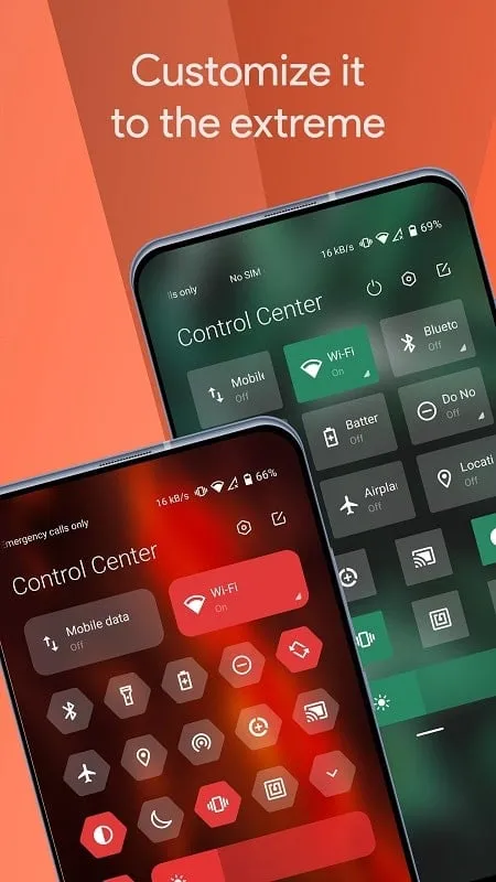 Mengkustomisasi antarmuka notifikasi di Mi Control Center