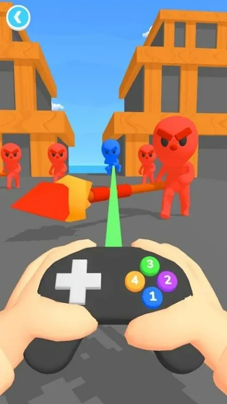Installing the Mind Controller MOD APK on an Android phone.