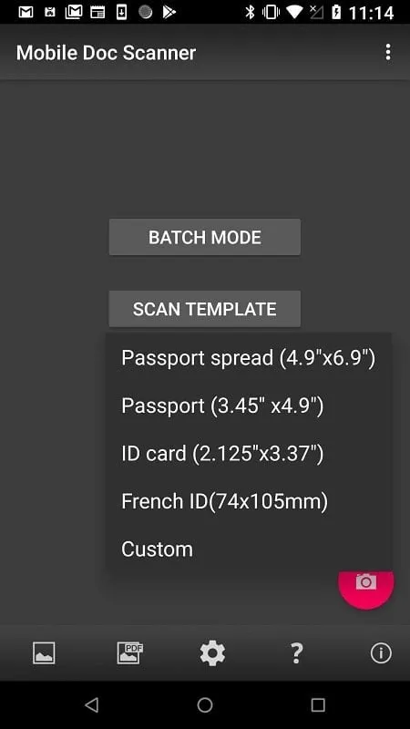 Mobile Doc Scanner MDScan OCR mod troubleshooting