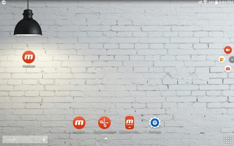 Mobizen Screen Recorder Mod APK demonstrating video editing capabilities.