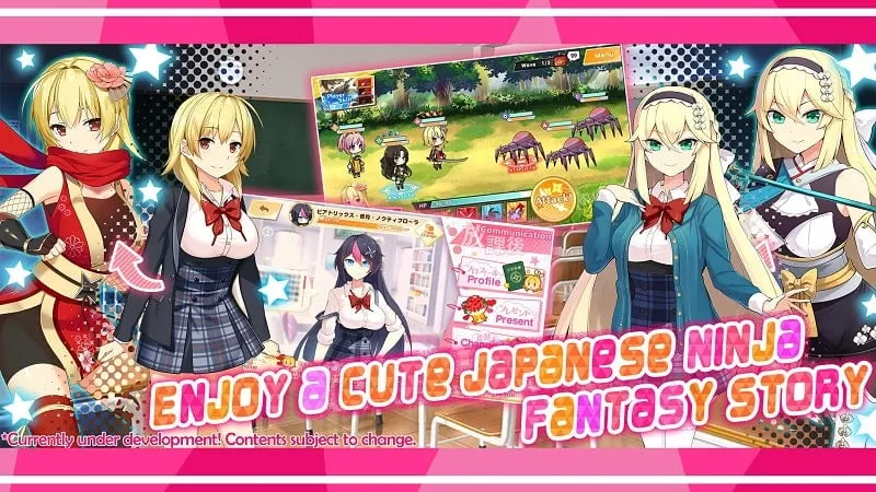 Download Moe! Ninja Girls RPG MOD APK