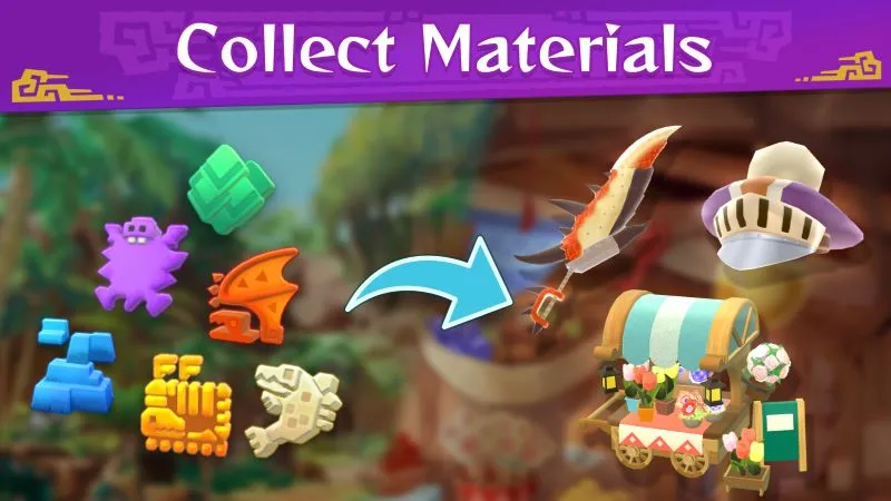 Cài đặt Monster Hunter Puzzles MOD APK trên thiết bị Android.