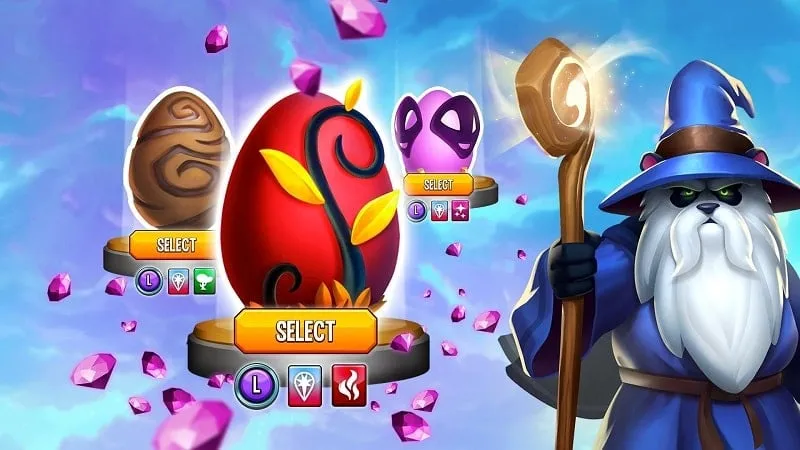 Panduan langkah demi langkah untuk mengunduh mod Monster Legends.