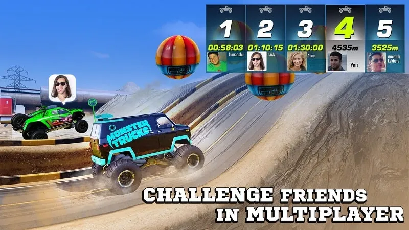 Monster Truck Racing 2021 mod apk download