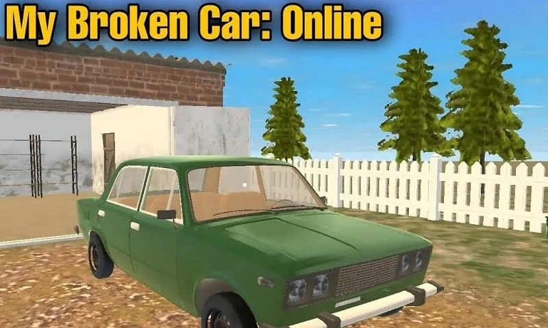 My Broken Car Online gameplay screenshot.