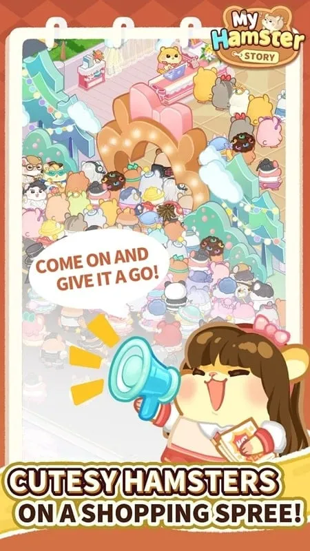 Step-by-step guide for installing My Hamster Story MOD APK on an Android smartphone.