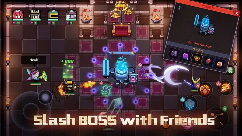 Gameplay screenshot displaying character skills and combat.