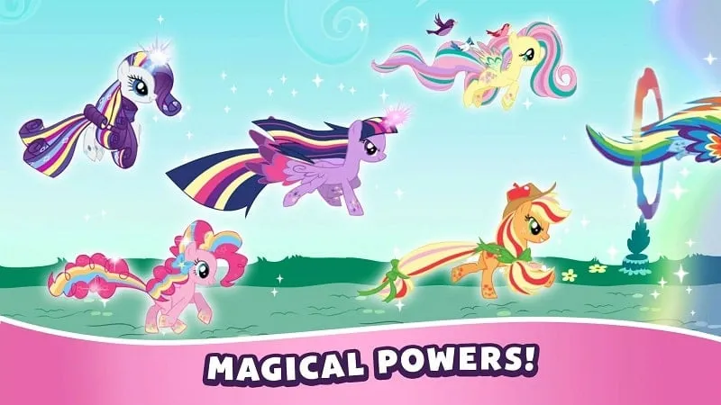 Hướng dẫn cài đặt game My Little Pony Rainbow Runners trên điện thoại Android.