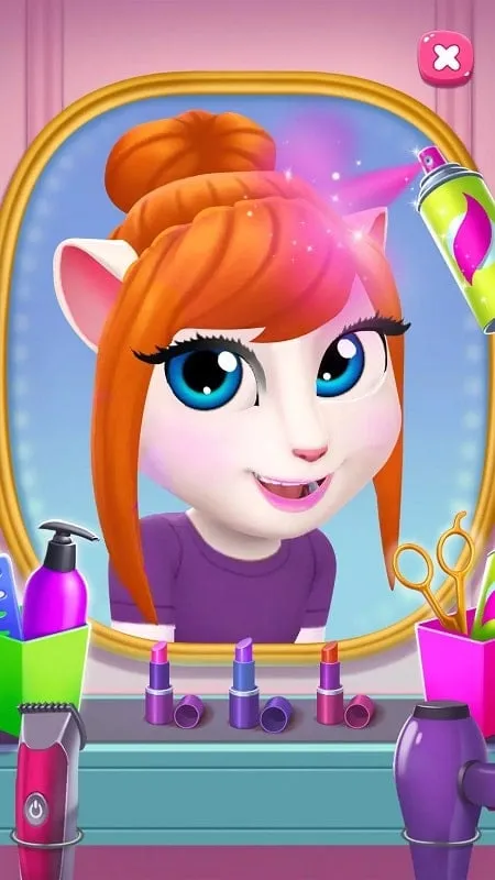 Tangkapan layar My Talking Angela 2 MOD APK