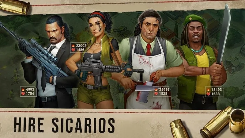 Baixar Narcos Cartel Wars MOD APK Dinheiro Infinito