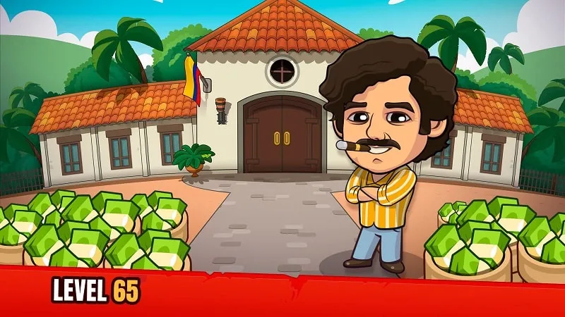 Tổng quan về tính năng của Narcos Idle Cartel mod apk.