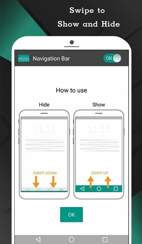 Tips pemecahan masalah Navigation Bar for Android MOD