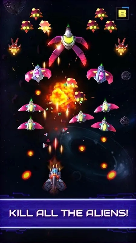 A screenshot of Neonverse demonstrating the spaceship customization options available to players.