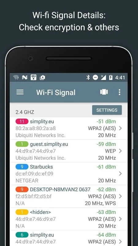 Network Analyzer Pro mod mostrando herramientas de análisis de red