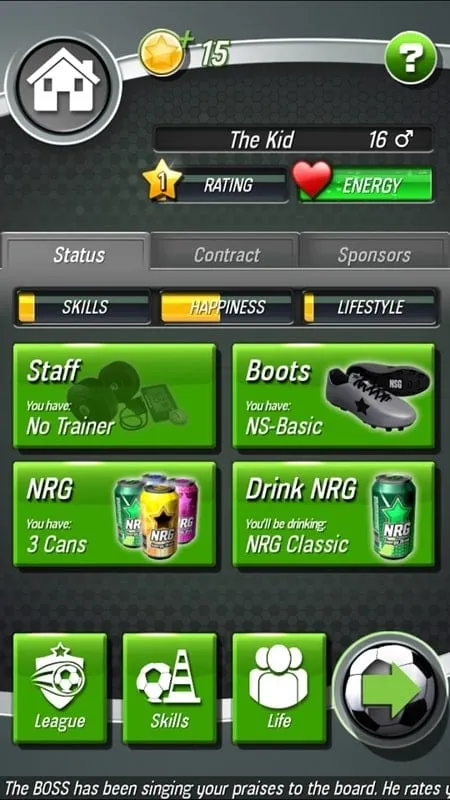 Panduan langkah demi langkah tentang cara menginstal mod New Star Soccer.