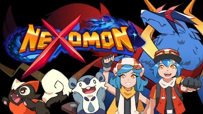 Explorando el mundo de Nexomon en el MOD APK.