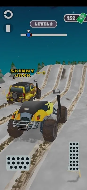 Instalando OffRoad Race MOD APK en un teléfono Android.