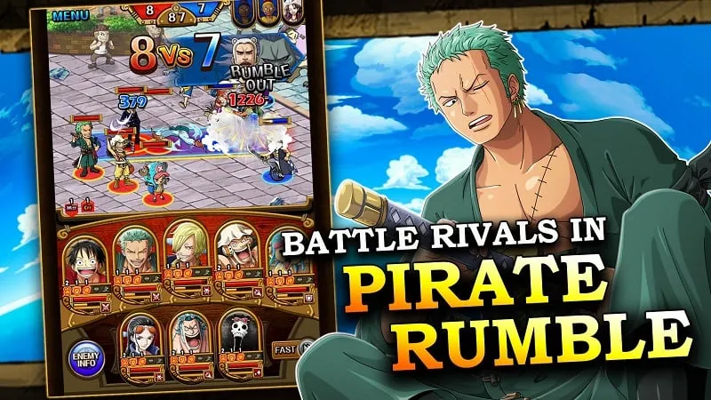 Download do ONE PIECE TREASURE CRUISE mod apk atualizado